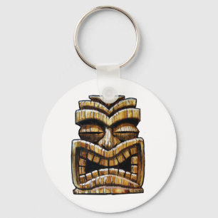 Tiki Man Keychain