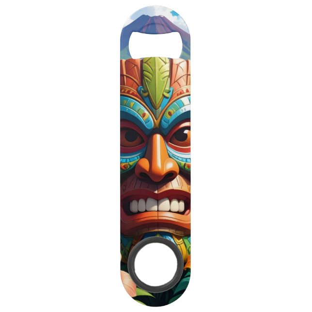 Tiki Mask Bar Key (Front)