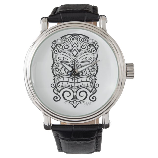 Tiki Mask Watch (Front)