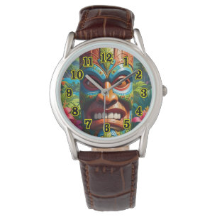 Tiki Mask Watch