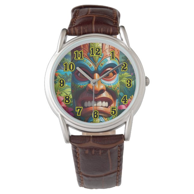 Tiki Mask Watch (Front)