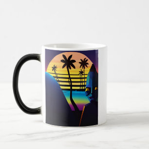 Tiki Night Synthwave Ken Gauge Magic Mug