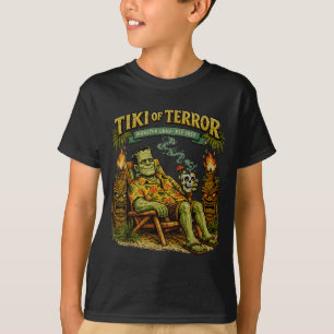 Tiki Of Terror Monster Luau Hawaiian Summer T-Shirt