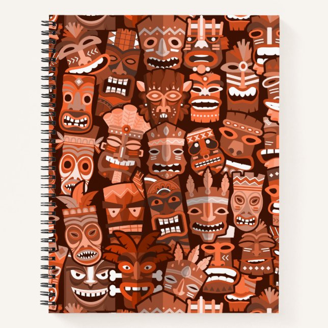 TIKI Pattern 3 Notebook (Front)