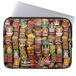 TIKI Pattern 4 Laptop Sleeve