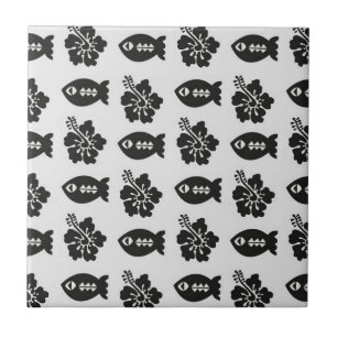 Tiki Pattern Tile