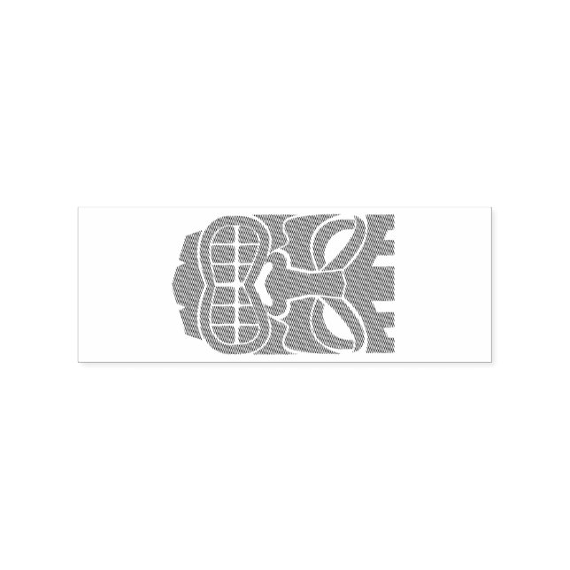 Tiki Sculpture Thunder_Cove Rubber Stamp (Imprint)