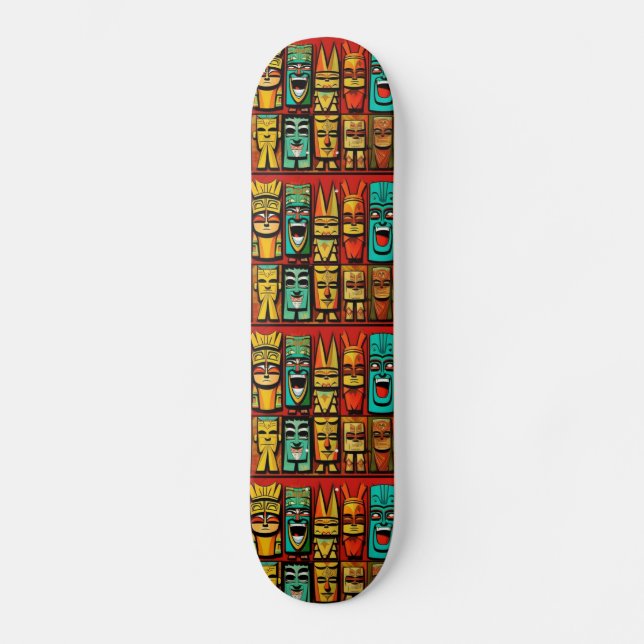 Tiki skateboard  (Front)
