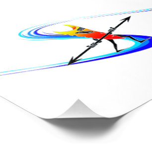 Tiki Surfer Photo Print