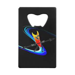 Tiki Surfer Wallet Bottle Opener