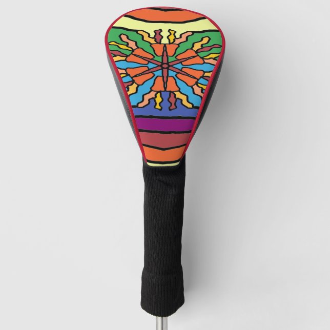 Tiki Tiki Golf Head Cover (Front)