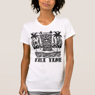 Tiki Time – Hawaiian Island Vibes T-Shirt