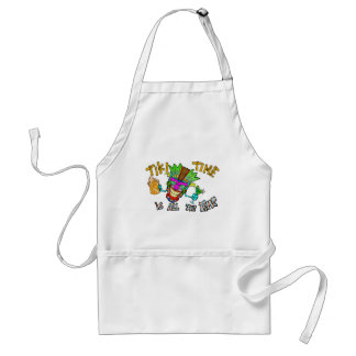 TIKI TIME is all the time Standard Apron