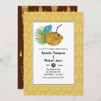 Tiki Time Luau Summer Beach Couples Shower