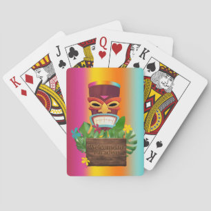Tiki Time Playing Cards
