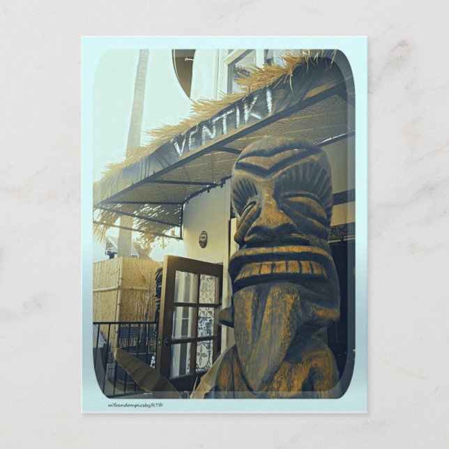 Tiki Time Postcard (Front)