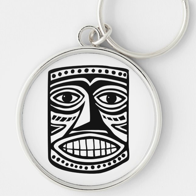 Tiki Toby Keychain (Front)