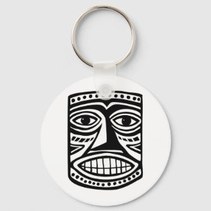 Tiki Toby Keychain