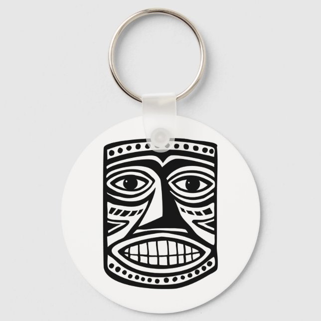 Tiki Toby Keychain (Front)