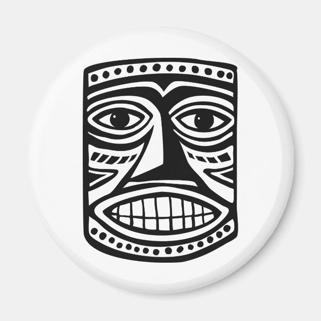 Tiki Toby Magnet (Front)