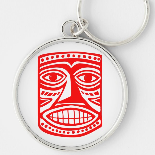 Tiki Toby - Red Keychain (Front)