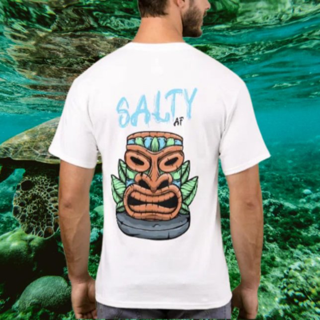 Tiki Totem by Salty AF  T-Shirt (Creator Uploaded)
