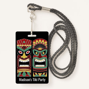 Tiki Totems custom text badges