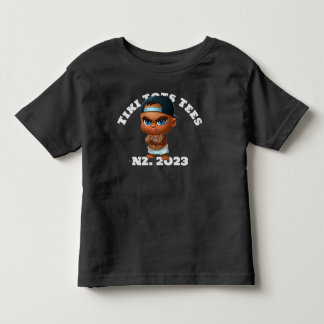  Tiki Tots  black T-Shirt.  Toddler T-shirt
