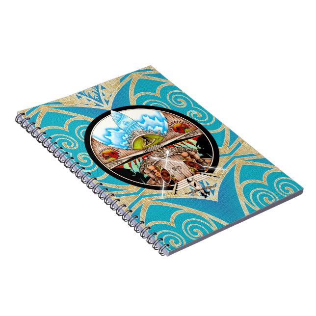 Tiki Village Notebook (Right Side)