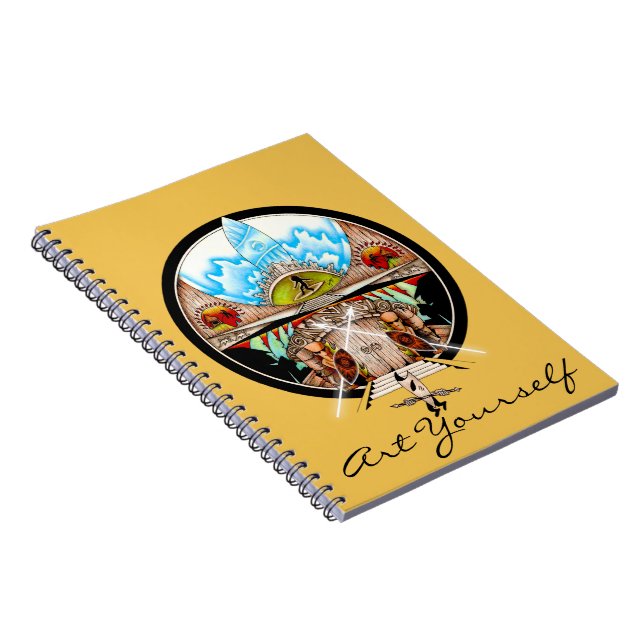 Tiki Village Notebook (Right Side)