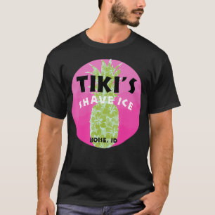 Tikis Snow Cone Shave Ice Pineapple Summer T-Shirt