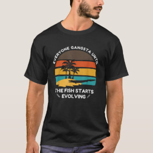 Tiktaalik Meme Fish Ancestor Evolution T-Shirt