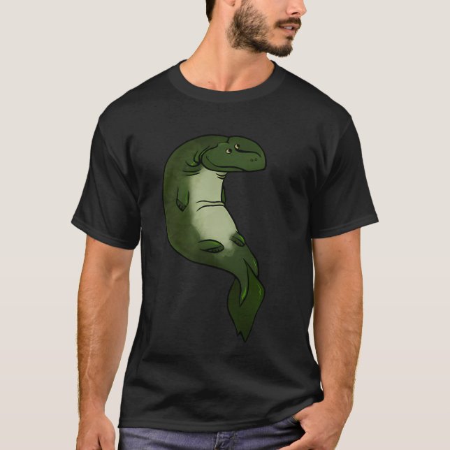 Tiktaalik Sitting T-Shirt (Front)
