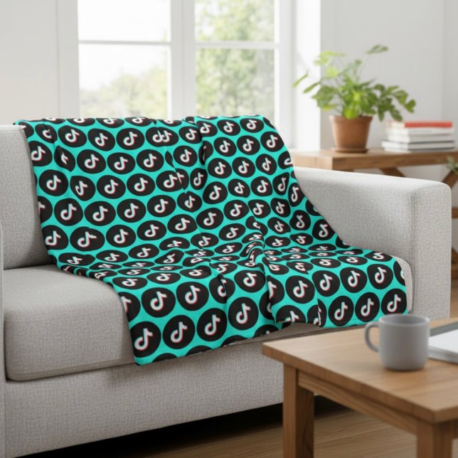 TikTok Fleece Blanket (Creator Uploaded)