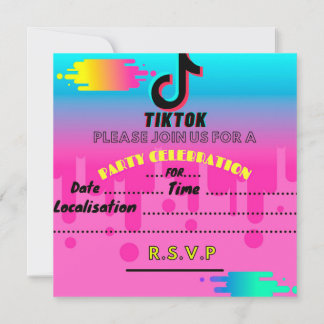 tiktok invitation