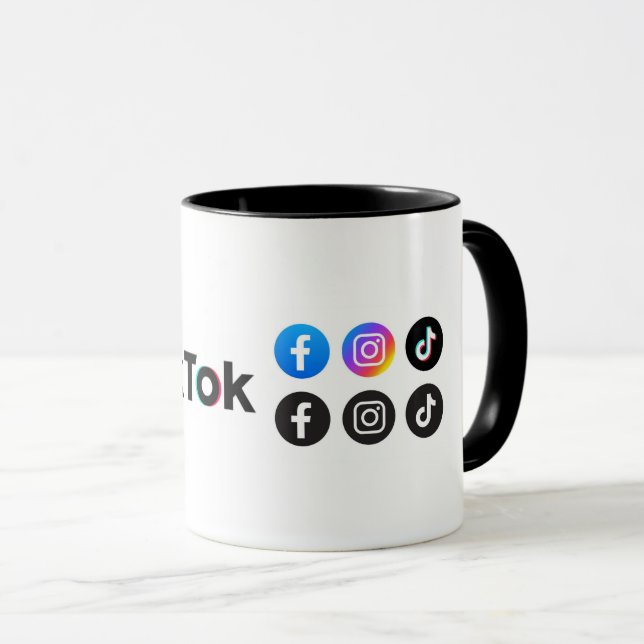 Tiktok Lovers -Combo Coffee Mug (Front Right)
