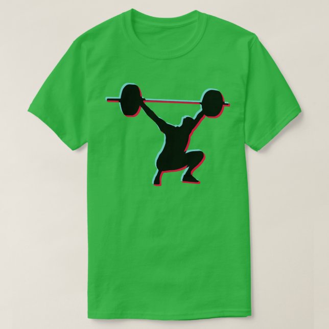 TikTok Weightlifting T-Shirt (Design Front)