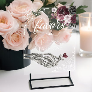 Til Death Aquarelle Squelette La main favorise l'a