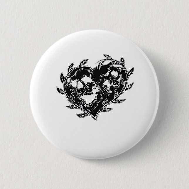 Til Death Do Us Classic 2 Inch Round Button (Front)