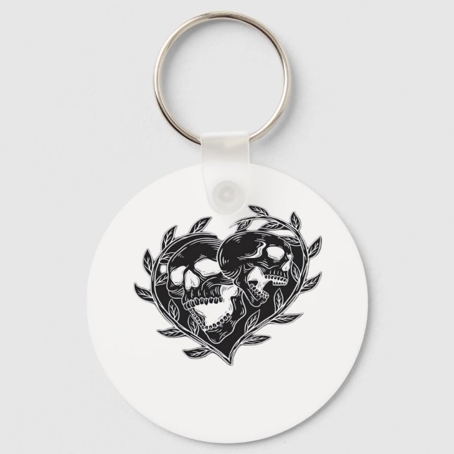 Til Death Do Us Classic Keychain (Front)