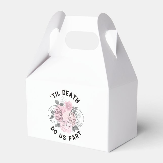Til Death Do Us Part  Favor Box (Front Side)