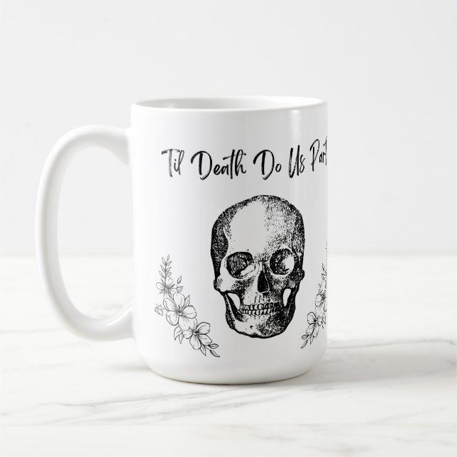 Til Death Do Us Part Wedding Mug  (Left)