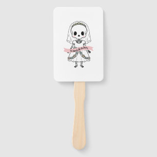 Til Death Do Us Party Halloween Hand Fan
