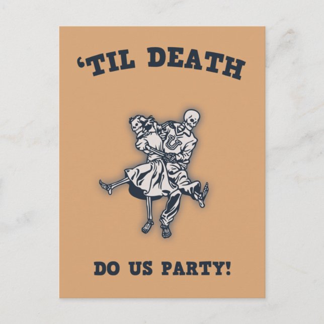 'Til Death Do Us Postcard (Front)