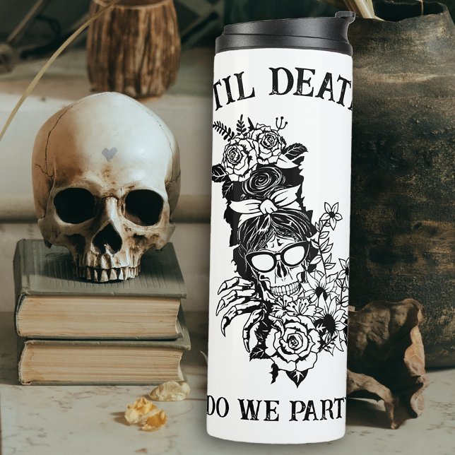 Til Death Do We Part Bachelorette Party Customized Thermal Tumbler (Creator Uploaded)