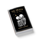 Til Death Skeleton Goth Mariage Cadeau personnalis