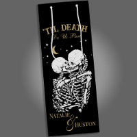 Til Death Skeleton Lovers Tarot Card Goth Wedding