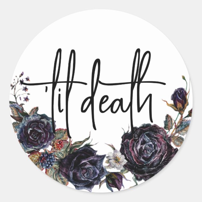 Til Death Wedding Envelope Seals (Front)