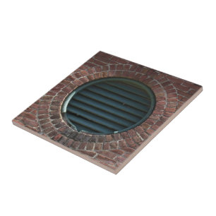 Tile - Air Vent in Brick Wall