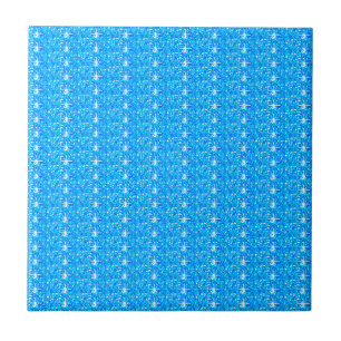 Tile Baby Blue Glitter